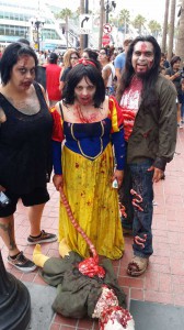 Comic Con 2014 Costume Zombie Princess Comic Con 2014 Costume Zombie Princess
