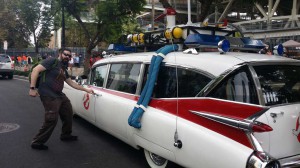 Comic Con 2014 Ghostbusters Ecto1 be3n