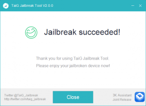 tiag 8.3 jailbreak complete