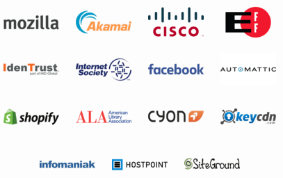 Lets Encrypt Sponsors
