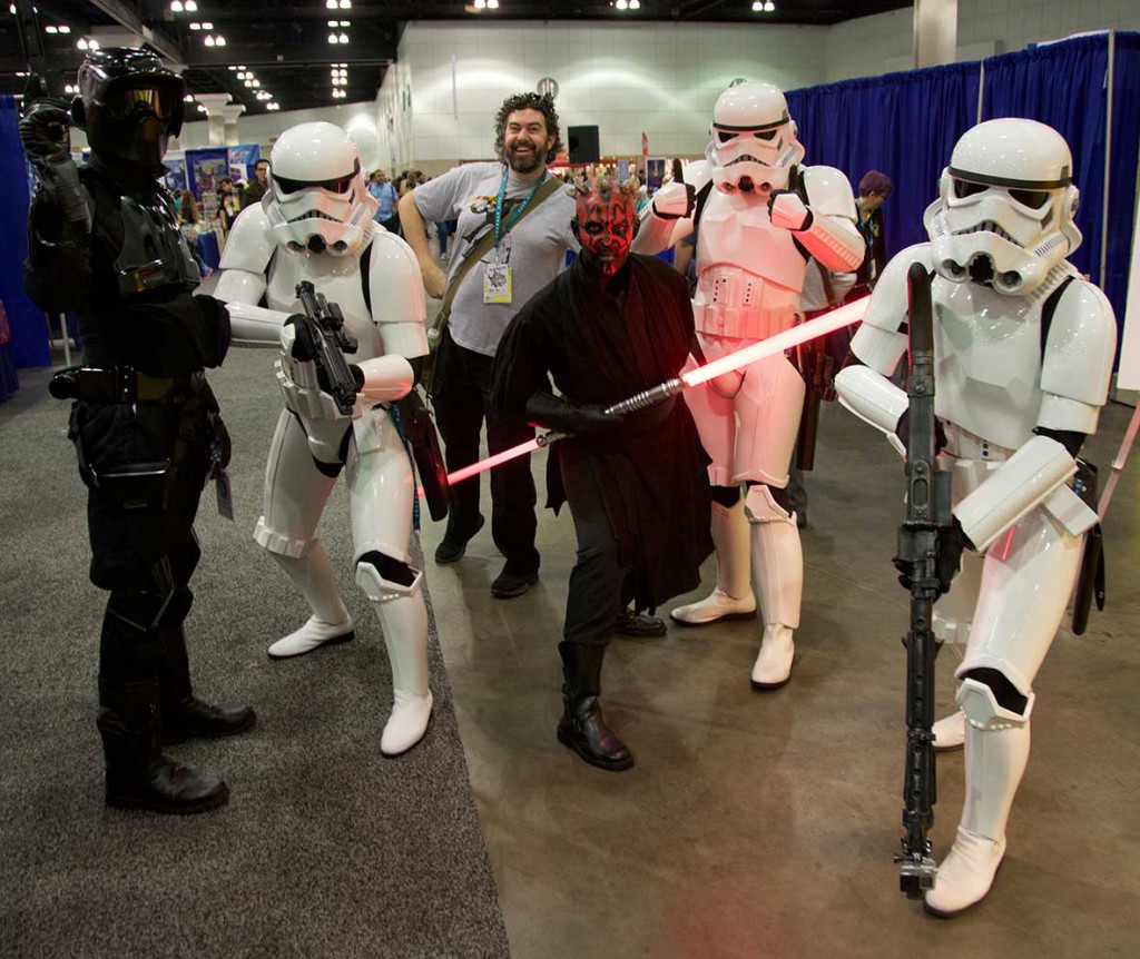 Wondercon 2016 - be3n stormtroopers