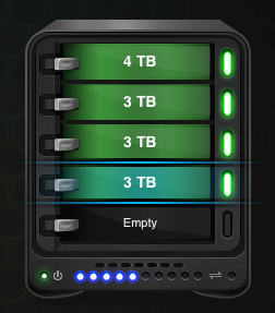 Drobo 5c Status