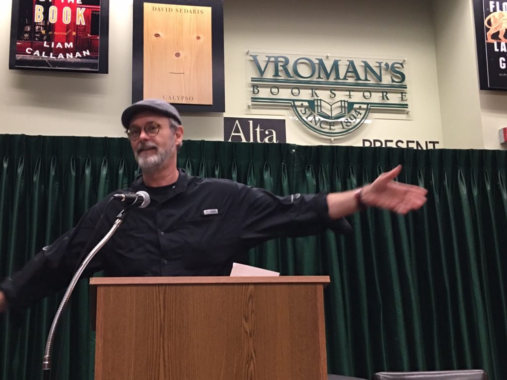 Christopher Moore at Vroman’s Book Store