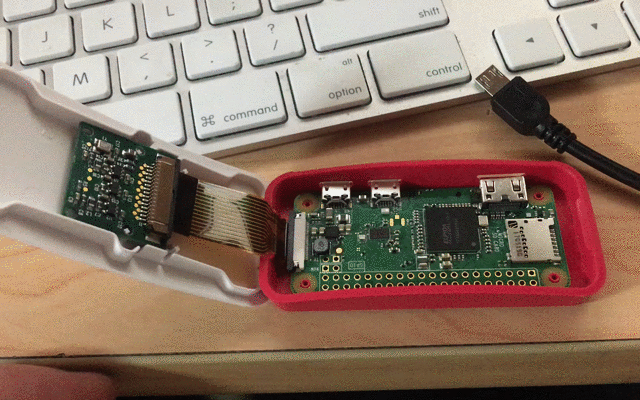 DEFCam - pi zero cam case
