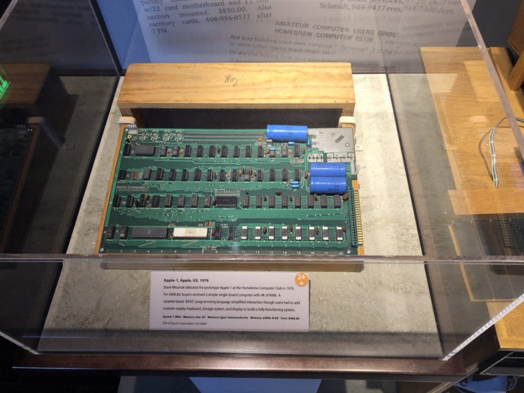 Original Apple One (signed by Woz)