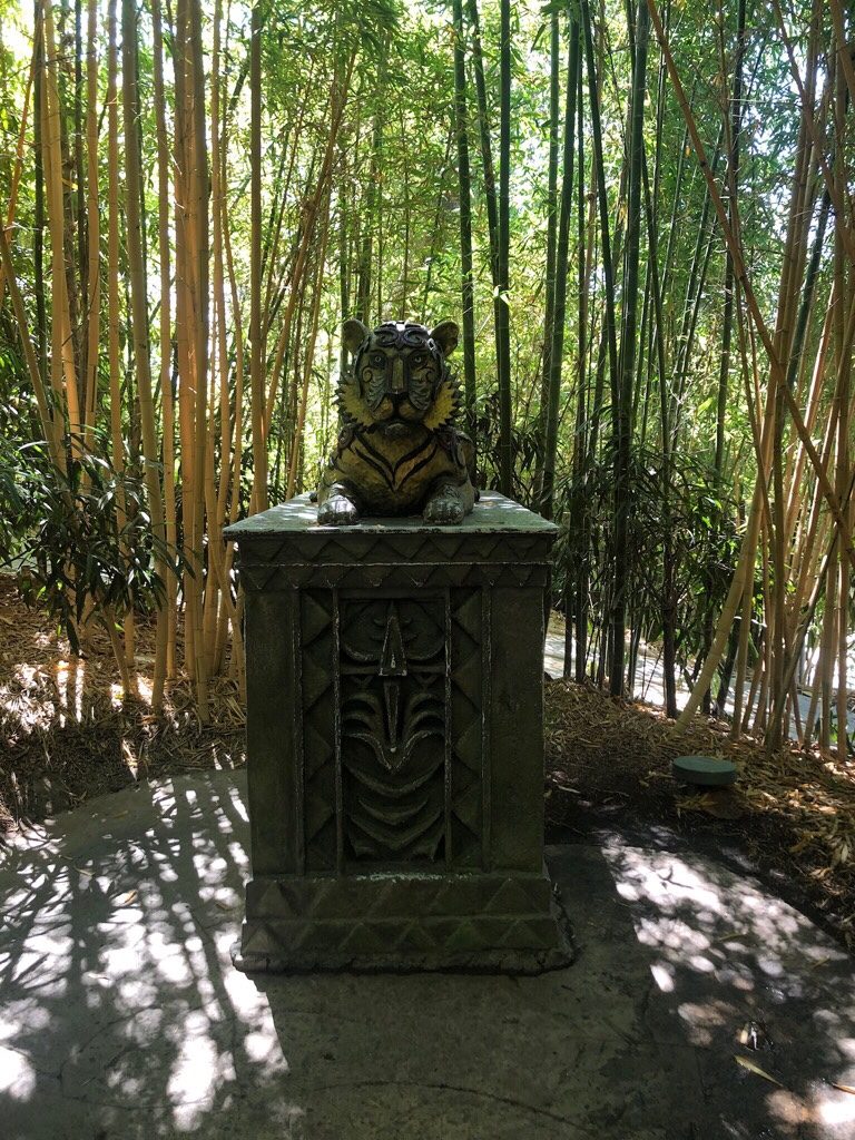 San Diego Zoo Safari Park - Tiger Statue