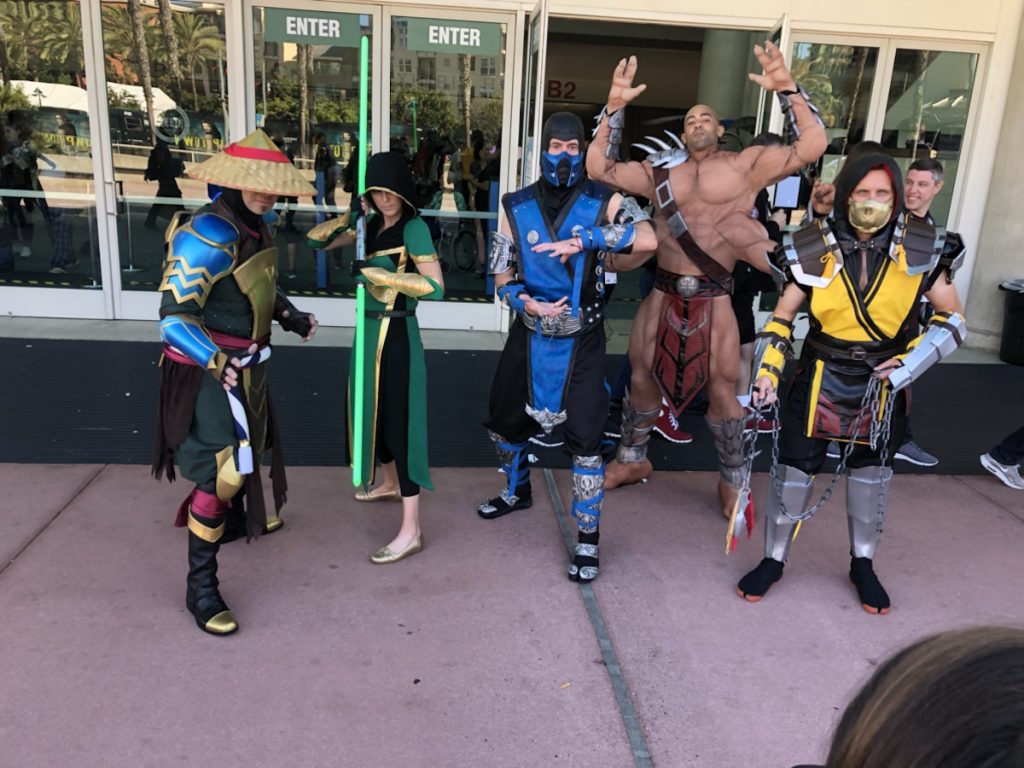 Mortal Combat at 2019 Comic Con