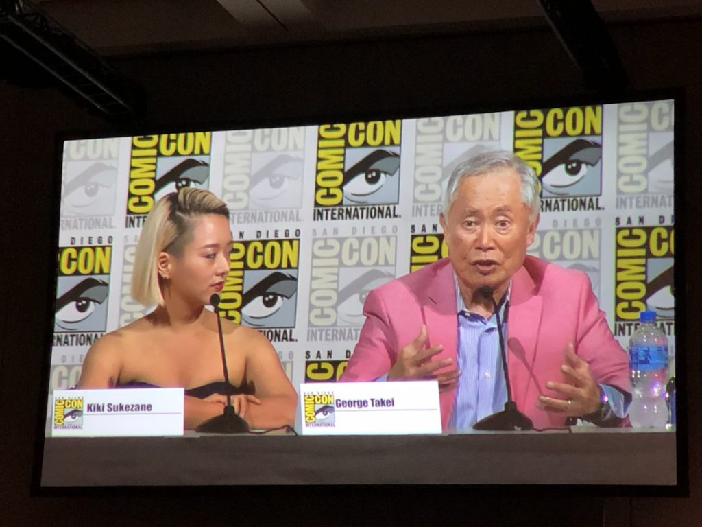 George Tekei on Panel at 2019 Comic Con
