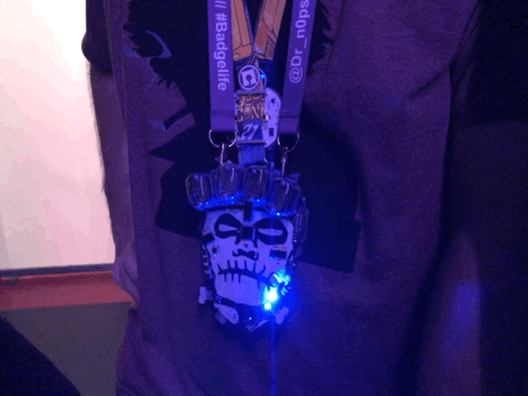 DC27 - Nixie Badge