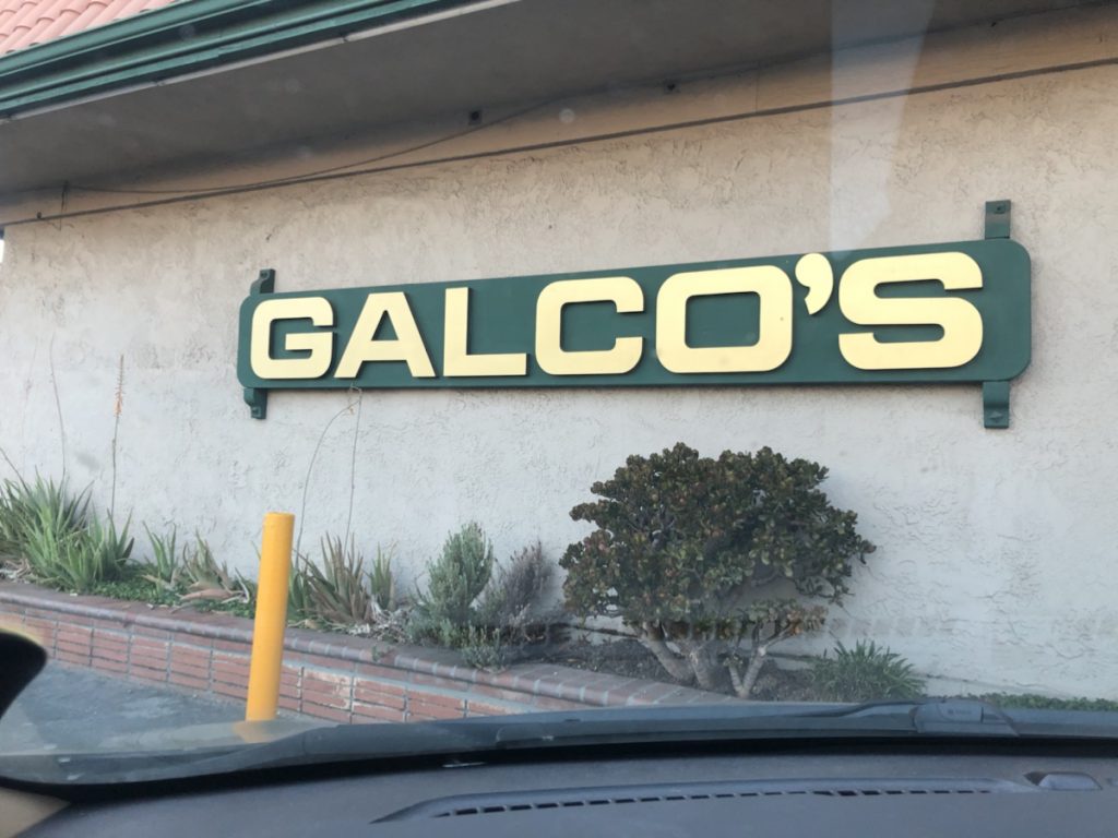Gelcos Sign