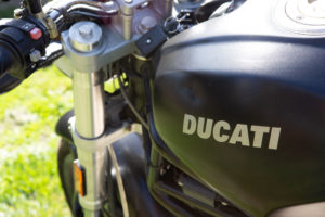 be3n Ducati dent in gas tank