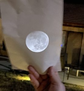 Camera obscura of the moon