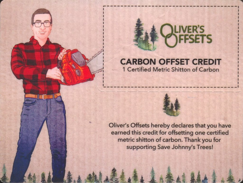 Carbon Neutral - Oliver's Offsets