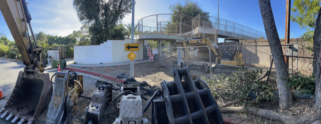 Encino Avenue bridge demolition