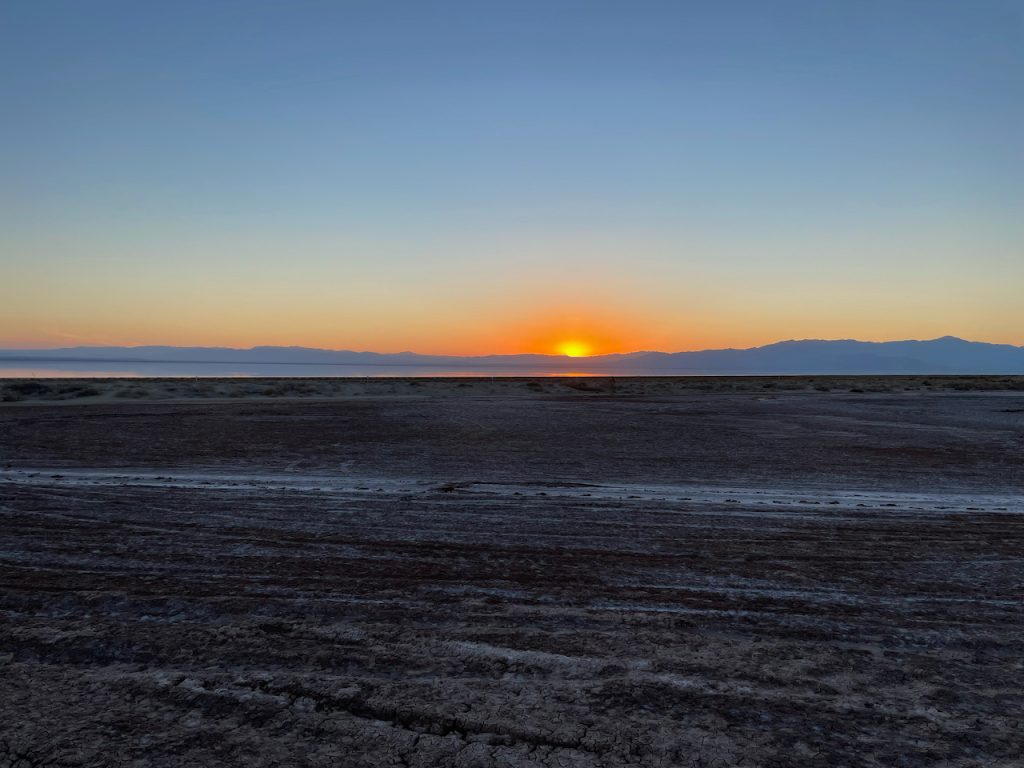 Niland CA - Beach Sunset