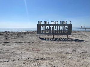 Niland CA - Beach Art