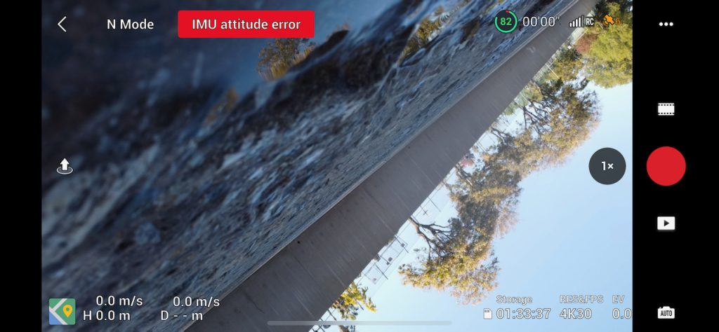 Drone Crash View