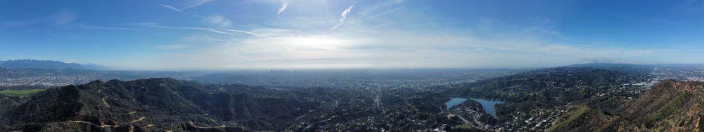 Hollywood Reservoir Panorama
