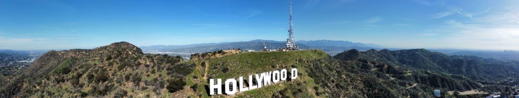 Hollywood Sign Panorama