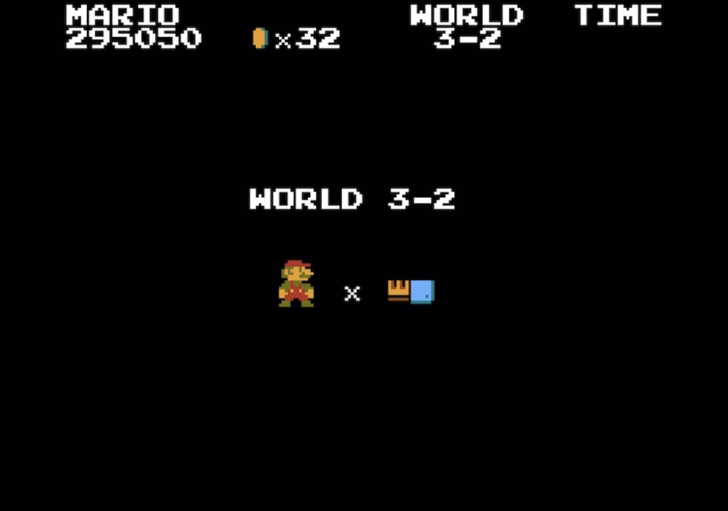 Super Mario Lives - Crown Blue Square