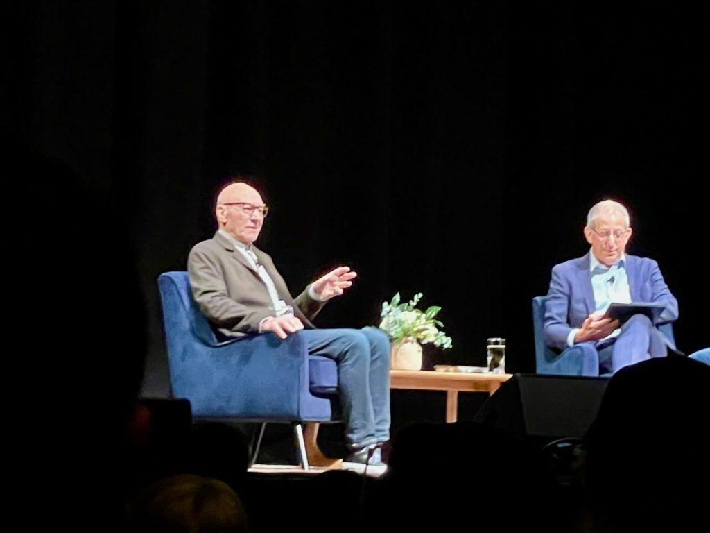 evening with sir patrick stewart