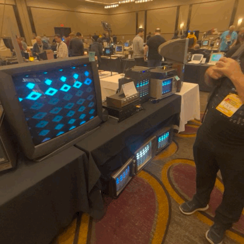 Vintage Computer Festival SoCal - Analog TV Demo