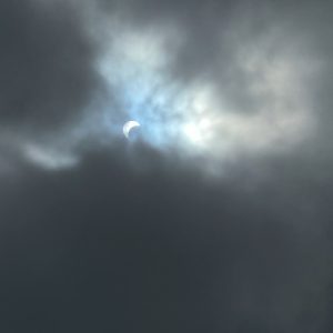 Solar Eclipse 2024 - Paris, TX - iPhone Picture 1