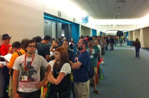 The lines at Comic Con San Diego