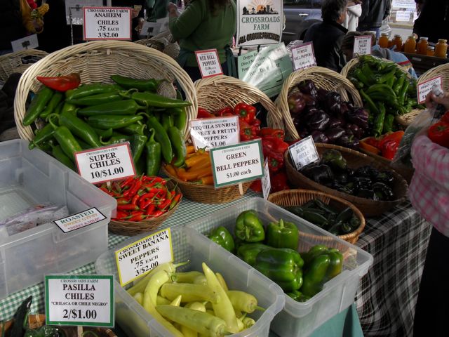 Eugene Farmers Market:  Peppers