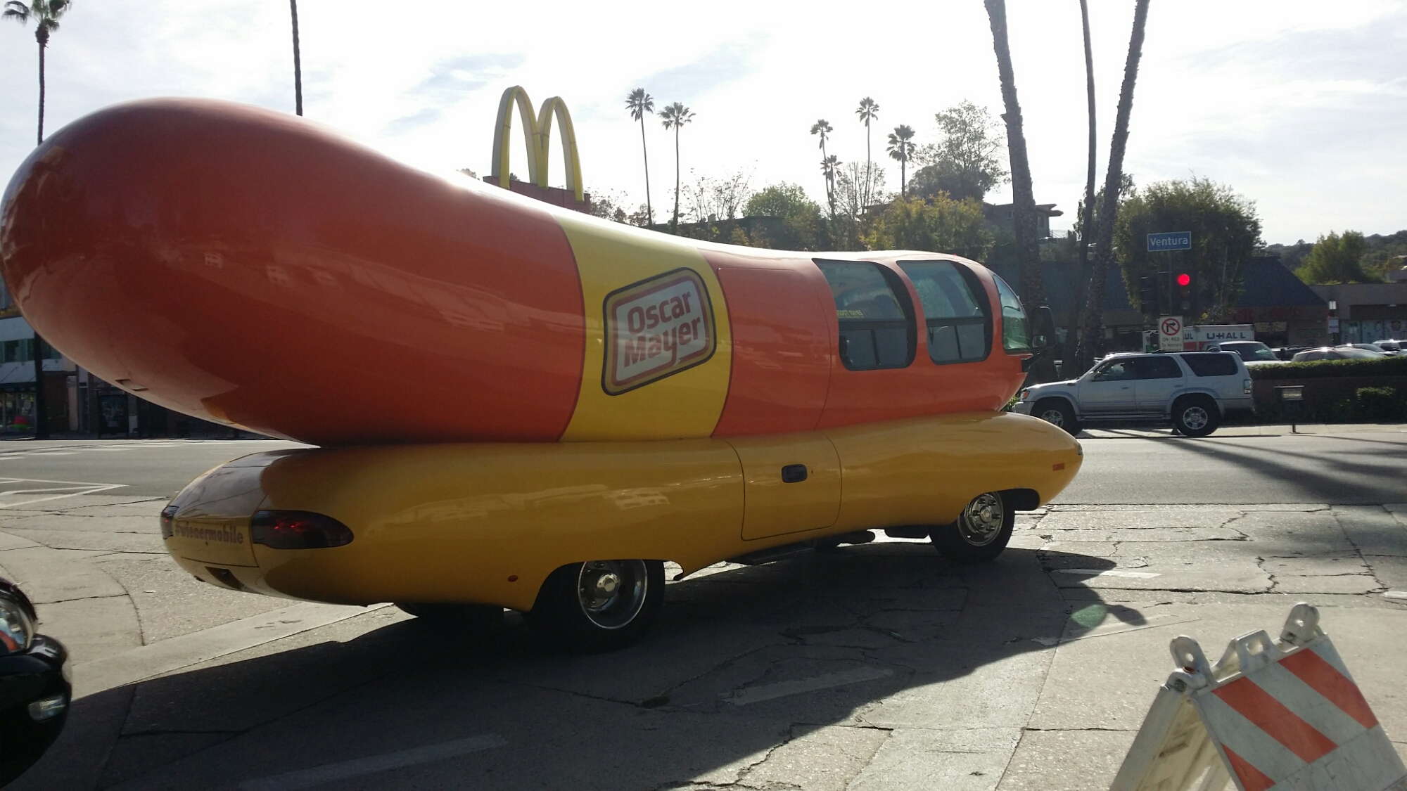 Weinermobile spotted in North Hollywood!